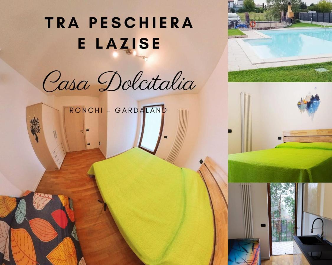 Апартаменти Casa Dolcitalia A Gardaland Con Piscina Ronchi  Екстер'єр фото